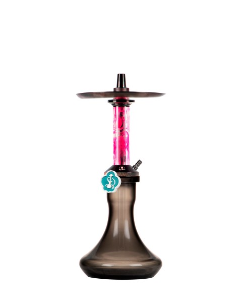 Cachimba-Mr-Shisha-Baby-Pro-Black+Mastil-Pink+Base-Rusa-Mini-Black Cachimba-Mr-Shisha-Baby-Pro-Black+Mastil-Pink+Base-Rusa-Mini-Black