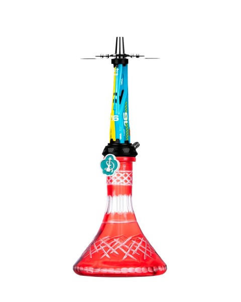 Cachimba-Amotion-Valve-X16+Base-Rusa-Tallada-Rojo