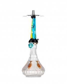 Cachimba-Amotion-Valve-X16+Base-Rusa-Big-Gold-Fish