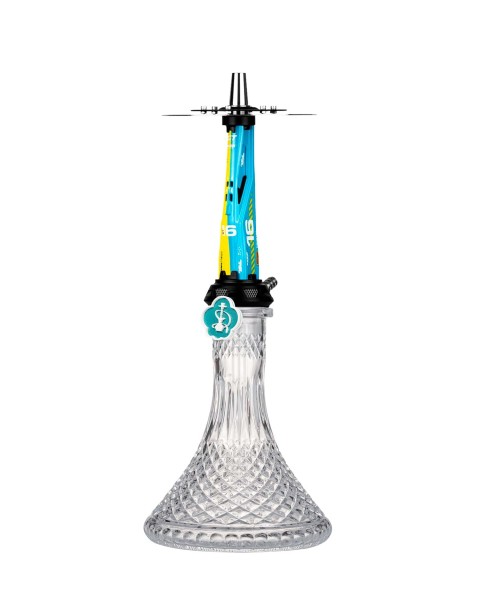 Cachimba-Amotion-Valve-X16+Base-Rusa-Big-Glass-H-Clear