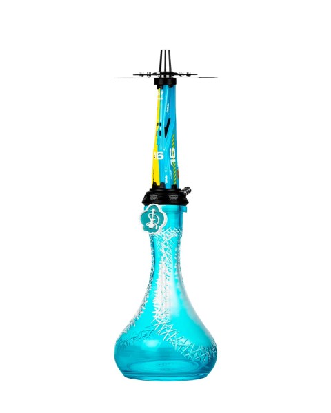 Cachimba-Amotion-Valve-X16+Base-Rusa-Big-Glass-P-Turquoise