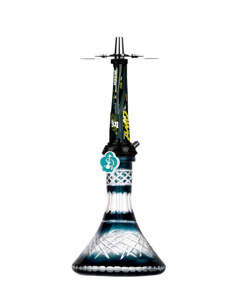 Cachimba-Amotion-Valve-AM84+Base-Rusa-Tallada-Negra Cachimba-Amotion-Valve-AM84+Base-Rusa-Tallada-Negra