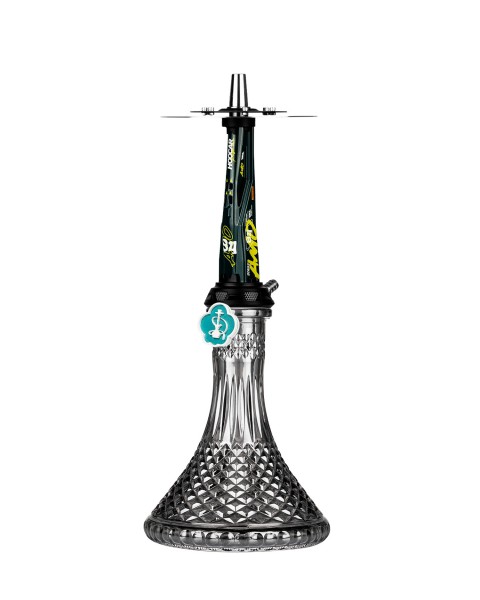 Cachimba-Amotion-Valve-AM84+Base-Rusa-Big-Glass-H-Black Cachimba-Amotion-Valve-AM84+Base-Rusa-Big-Glass-H-Black