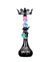Cachimba-Zar-Hookah-Gufy-Rosa+Base-Rusa-Big-Glass-N-Black