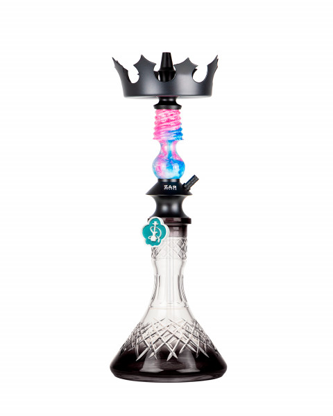 Cachimba-Zar-Hookah-Gufy-Rosa+Base-Rusa-Q-Black Cachimba-Zar-Hookah-Gufy-Rosa+Base-Rusa-Q-Black