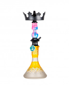 Cachimba-Zar-Hookah-Gufy-Rosa+Base-Rusa-O-Gold