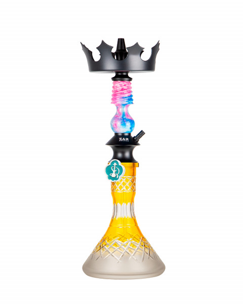 Cachimba-Zar-Hookah-Gufy-Rosa+Base-Rusa-O-Gold
