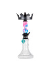 Cachimba-Zar-Hookah-Gufy-Rosa+Base-Rusa-Mini-Glass-B-Clear