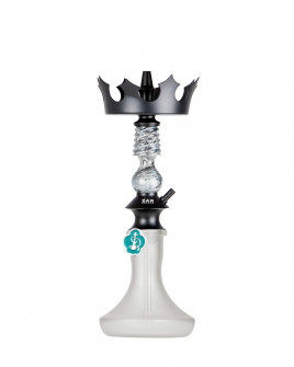 Cachimba-Zar-Hookah-Gufy-Blanca+Base-Rusa-Mini-Frosted