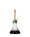 Cachimba-Mr-Shisha-Baby-Gold+Base-Rusa-Mini-Glass-N-Clear-Black