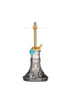 Cachimba-Mr-Shisha-Baby-Gold+Base-Rusa-Mini-Glass-E-Black