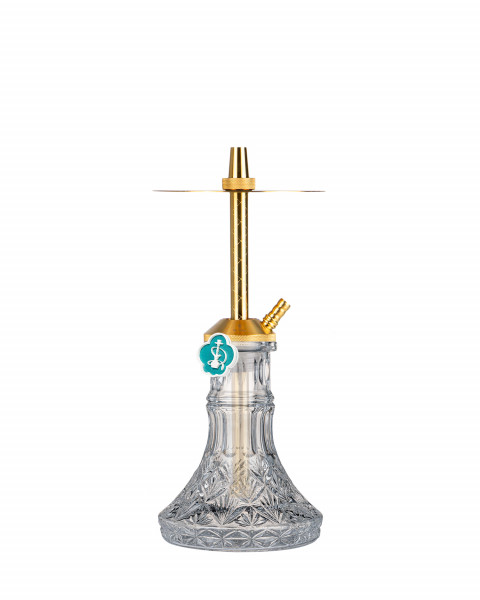 Cachimba-Mr-Shisha-Baby-Gold+Base-Rusa-Mini-Glass-C-Clear