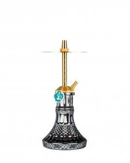 Cachimba-Mr-Shisha-Baby-Gold+Base-Rusa-Mini-Glass-B-Black