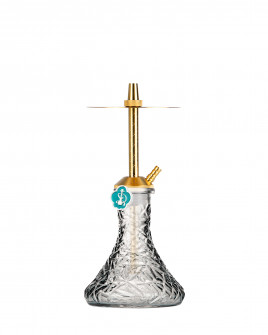 Cachimba-Mr-Shisha-Baby-Gold+Base-Rusa-Mini-Lowpoly-Grey