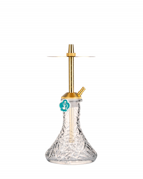 Cachimba-Mr-Shisha-Baby-Gold+Base-Rusa-Mini-Lowpoly-Clear