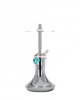 Cachimba-Mr-Shisha-Baby-Silver+Base-Rusa-Mini-Plata-Metalico