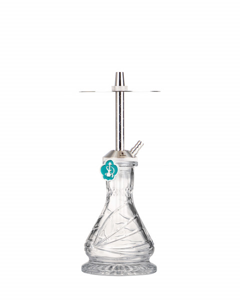Cachimba-Mr-Shisha-Baby-Silver+Base-Rusa-Mini-Glass-F-Clear