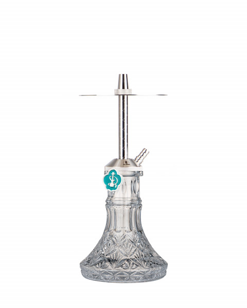 Cachimba-Mr-Shisha-Baby-Silver+Base-Rusa-Mini-Glass-C-Clear