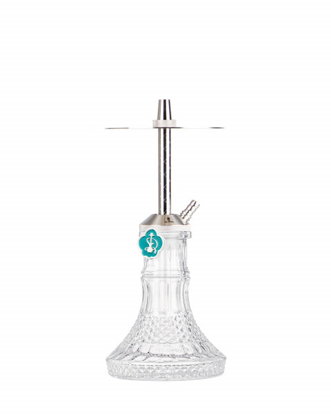 Cachimba-Mr-Shisha-Baby-Silver+Base-Rusa-Mini-Glass-B-Clear