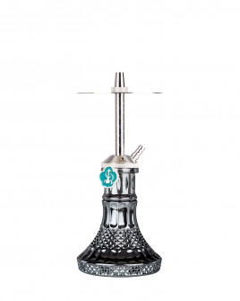Cachimba-Mr-Shisha-Baby-Silver+Base-Rusa-Mini-Glass-B-Black