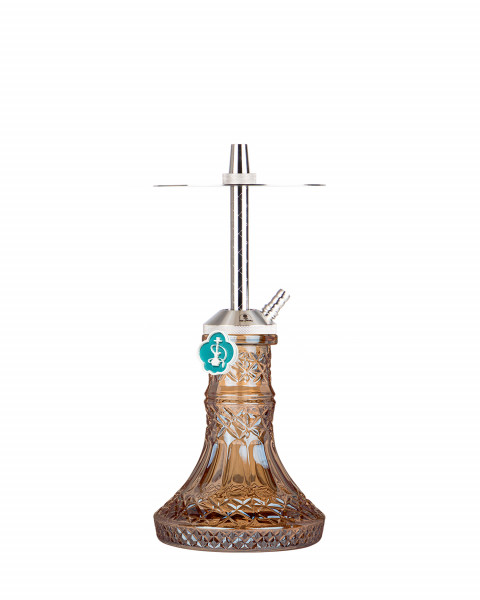 Cachimba-Mr-Shisha-Baby-Silver+Base-Rusa-Mini-Glass-A-Amber