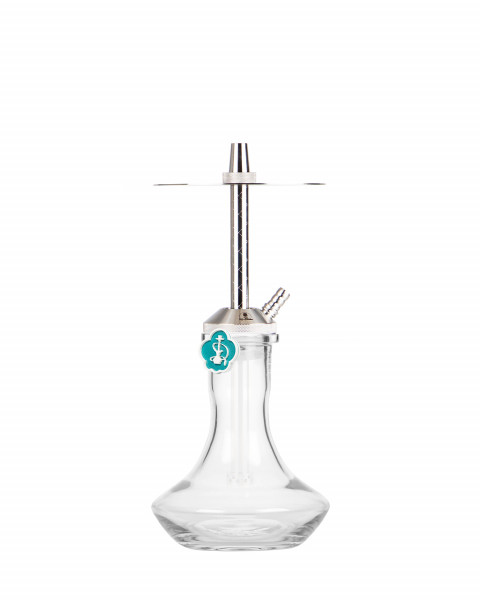 Cachimba-Mr-Shisha-Baby-Silver+Base-Rusa-Mini-Clear Cachimba-Mr-Shisha-Baby-Silver+Base-Rusa-Mini-Clear