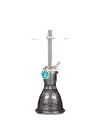 Cachimba-Mr-Shisha-Baby-Silver+Base-Rusa-Micro-Tallada-Smoke