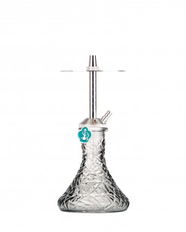 Cachimba-Mr-Shisha-Baby-Silver+Base-Rusa-Mini-Lowpoly-Grey