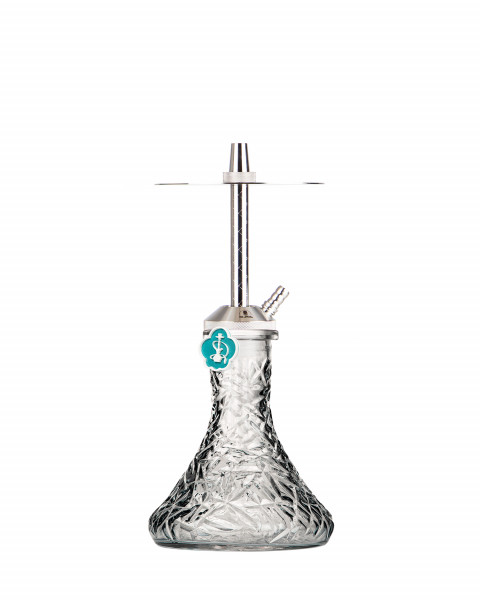 Cachimba-Mr-Shisha-Baby-Silver+Base-Rusa-Mini-Lowpoly-Grey