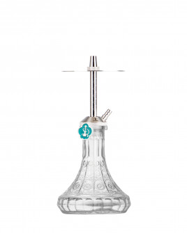 Cachimba-Mr-Shisha-Baby-Silver+Base-Rusa-Mini-Indian