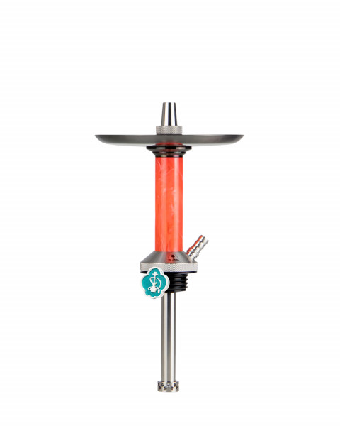 Cachimba-Mr-Shisha-Baby-Silver-Pro-Black+Mastil-Red-sin-base Cachimba-Mr-Shisha-Baby-Silver-Pro-Black+Mastil-Red-sin-base