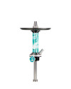 Cachimba-Mr-Shisha-Baby-Silver-Pro-Black+Mastil-Turquoise-sin-base