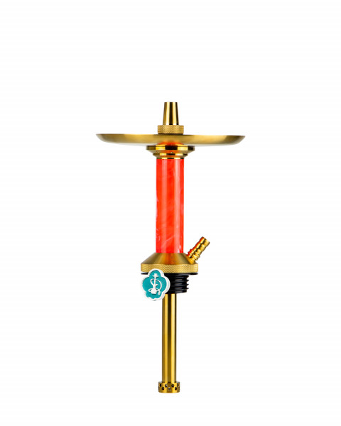 Cachimba-Mr-Shisha-Baby-Gold-Pro-Gold+Mastil-Red+Sin-Base Cachimba-Mr-Shisha-Baby-Gold-Pro-Gold+Mastil-Red+Sin-Base