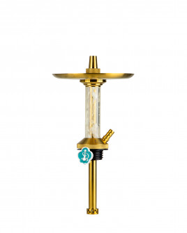 Cachimba-Mr-Shisha-Baby-Gold-Pro-Gold+Mastil-White+Sin-Base