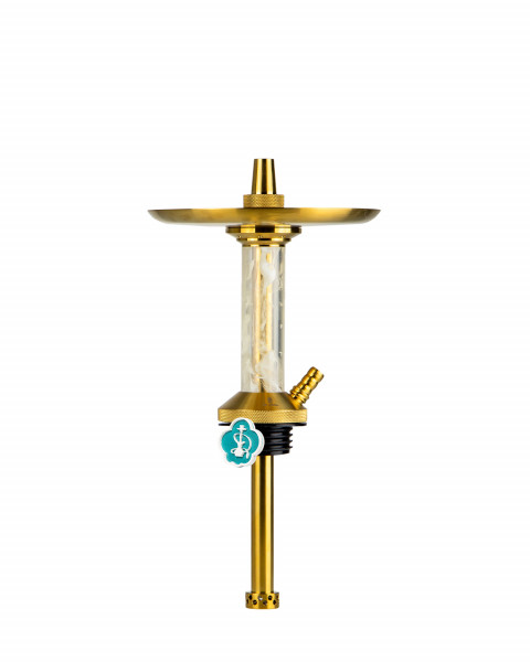 Cachimba-Mr-Shisha-Baby-Gold-Pro-Gold+Mastil-White+Sin-Base Cachimba-Mr-Shisha-Baby-Gold-Pro-Gold+Mastil-White+Sin-Base