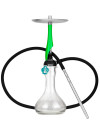 Cachimba-Koress-K1-Green+Base-Rusa-Gota-Agua-Rayada
