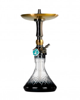 Cachimba-Mr-Shisha-Mini-Valhalla-Andalushisha+Base-Rusa-Mini-Glass-N-Clear-Black