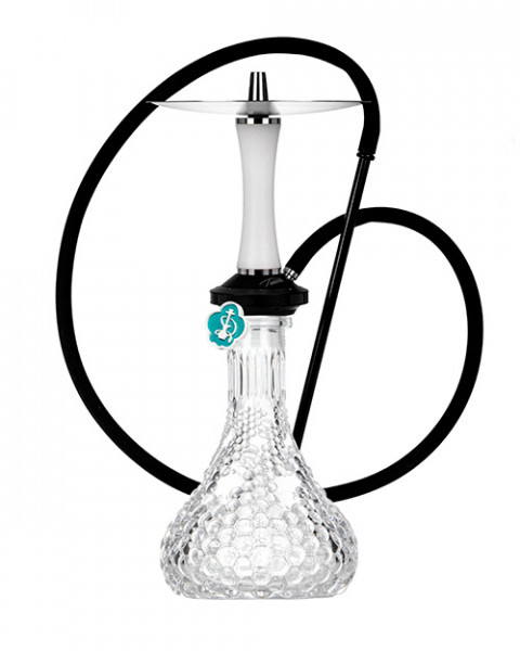 Cachimba-Diavla-Hookah-Turbo-White+Base-Rusa-Nexa