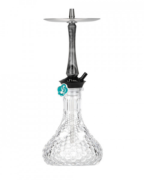 Cachimba-Union-Hookah-Sleek-Acrylic-Grey+Base-Rusa-Nexa