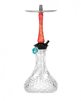 Union Hookah Sleek – pink yellow_Base-Rusa-Nexa