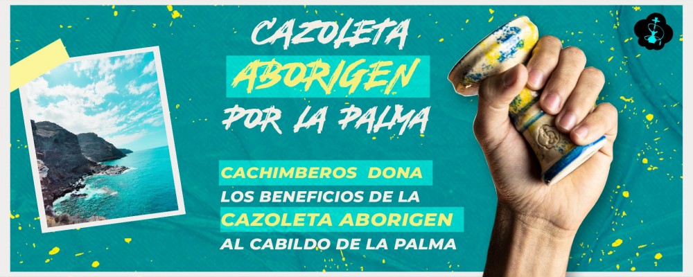 Cachimberos dona los beneficios de la cazoleta Aborigen al Cabildo de La Palma