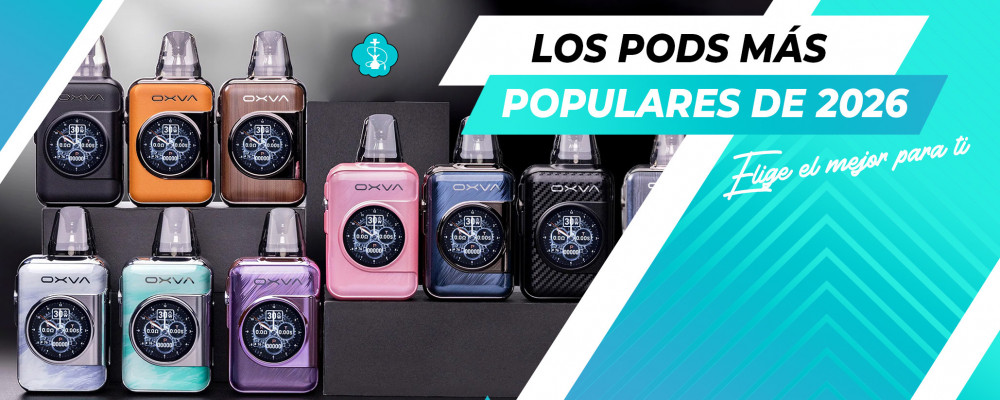 Los pods que dominan el vapeo en 2026